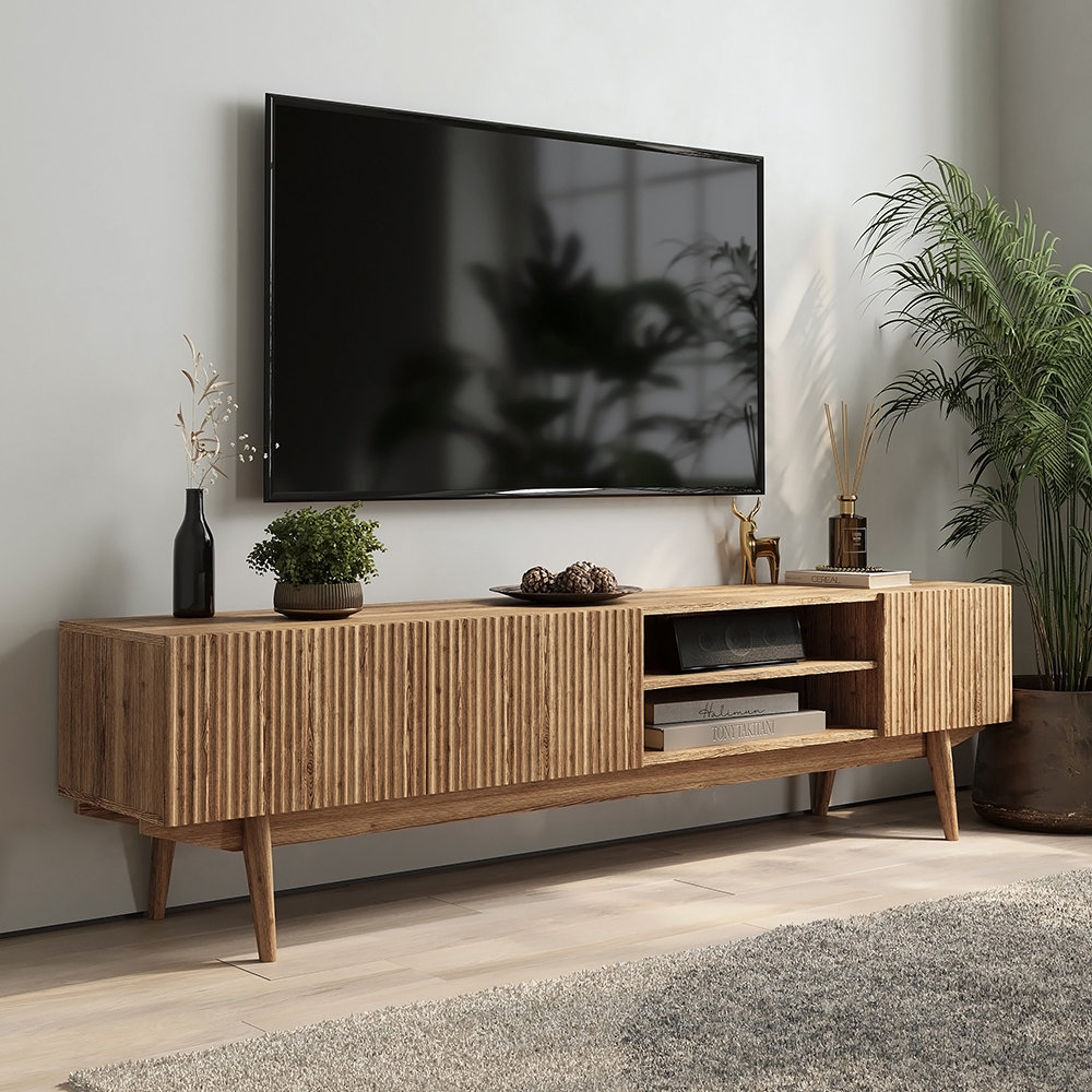 ●Contenda By Birthright Latitude Run® Kleitos Storage Credenza & Reviews | Wayfair